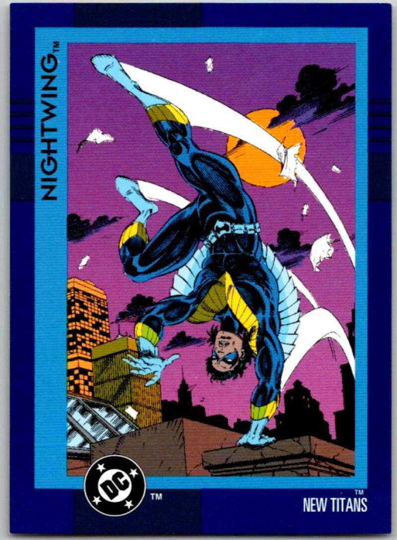 1993 SkyBox DC Comics #59 New Titans - Nightwing  V36887