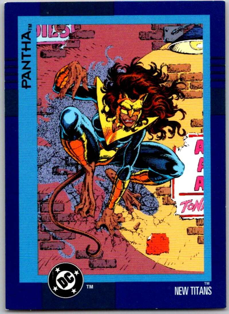 1993 SkyBox DC Comics #62 New Titans - Pantha  V36890