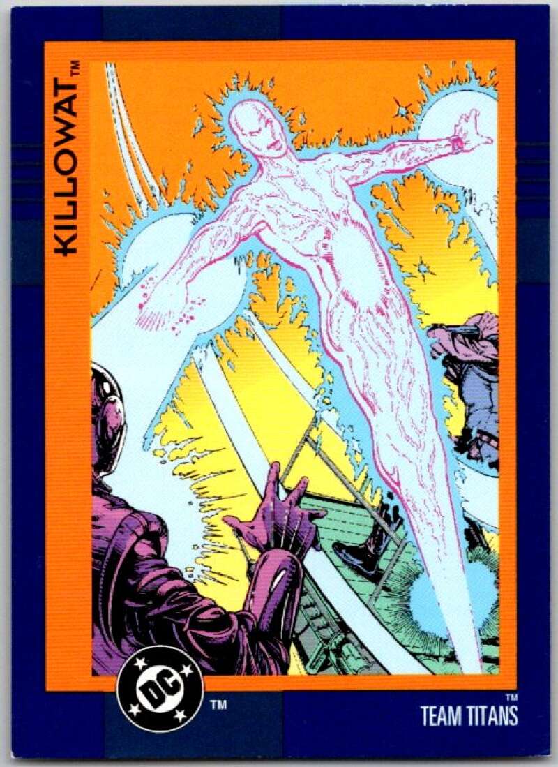 1993 SkyBox DC Comics #66 New Titans - Killowat  V36891