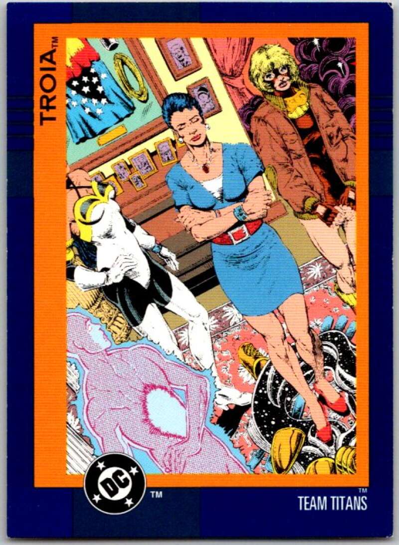 1993 SkyBox DC Comics #71 New Titans - Troia  V36895