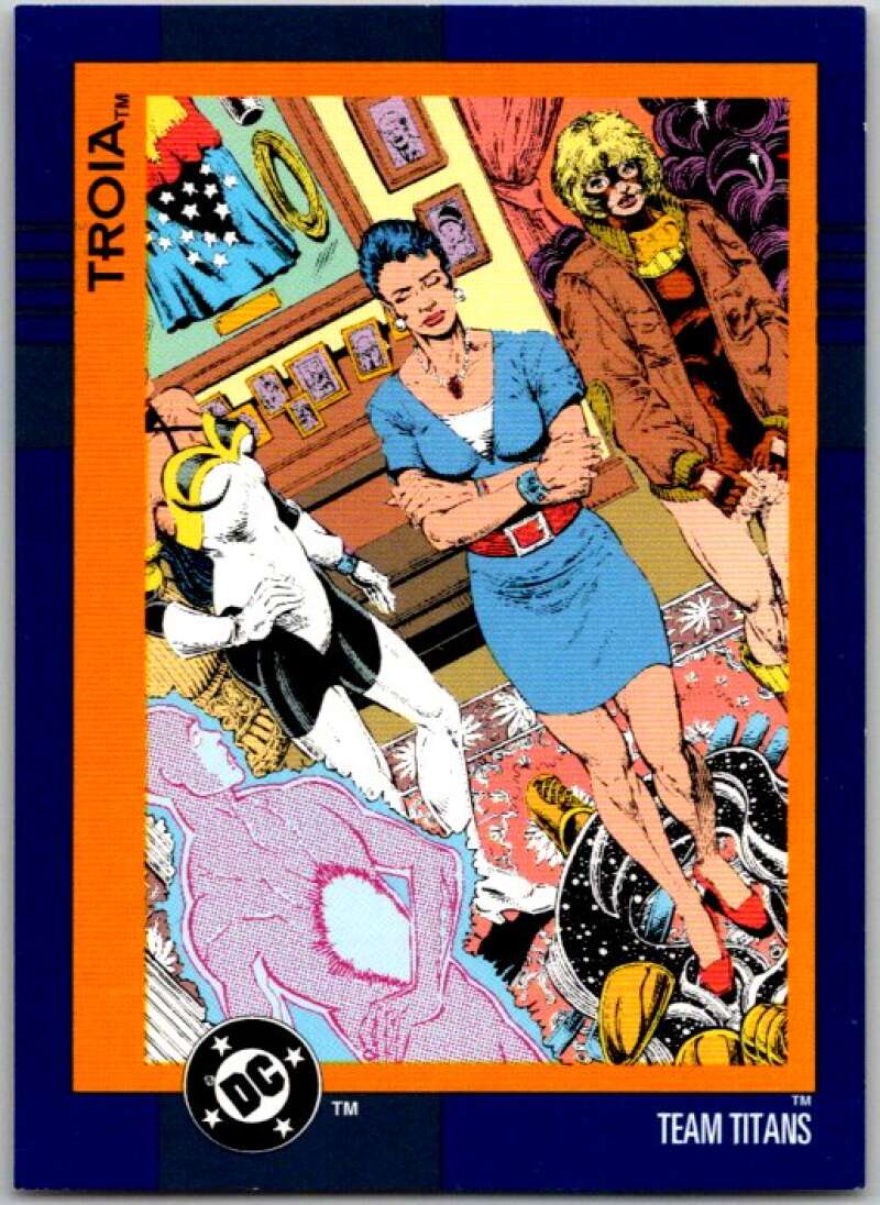 1993 SkyBox DC Comics #71 New Titans - Troia  V36896