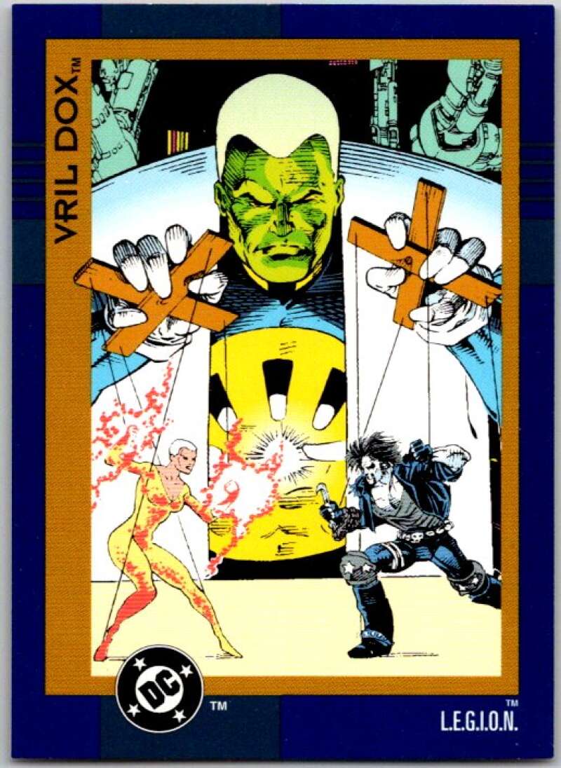 1993 SkyBox DC Comics #72 L.E.G.I.O.N. - Vril Dox  V36897