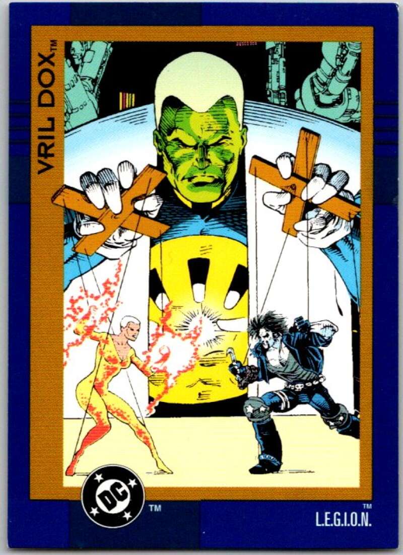1993 SkyBox DC Comics #72 L.E.G.I.O.N. - Vril Dox  V36898