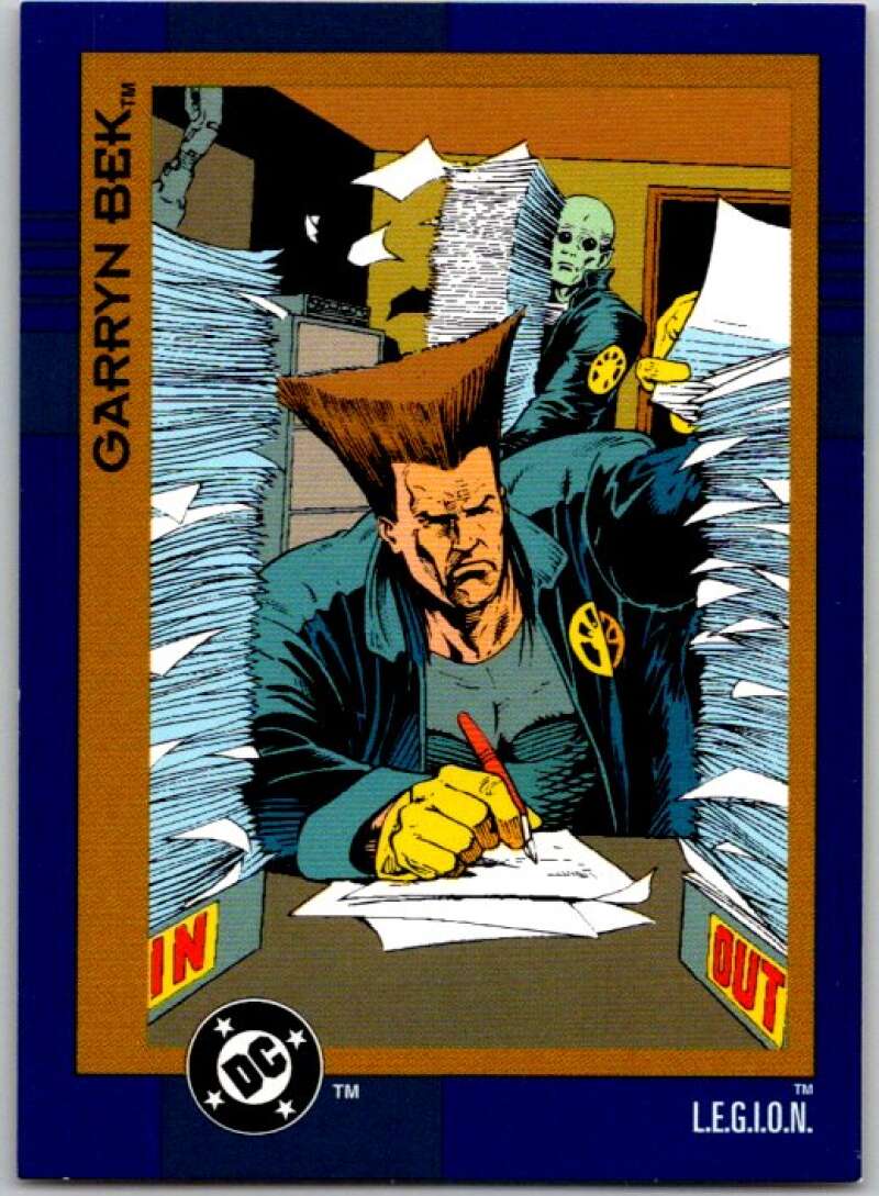 1993 SkyBox DC Comics #74 L.E.G.I.O.N. - Garryn Bek  V36899