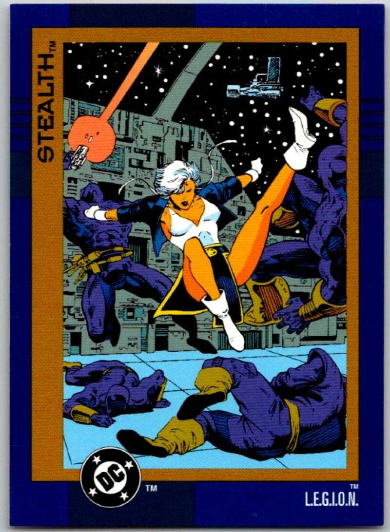 1993 SkyBox DC Comics #76 L.E.G.I.O.N. - Stealth  V36900