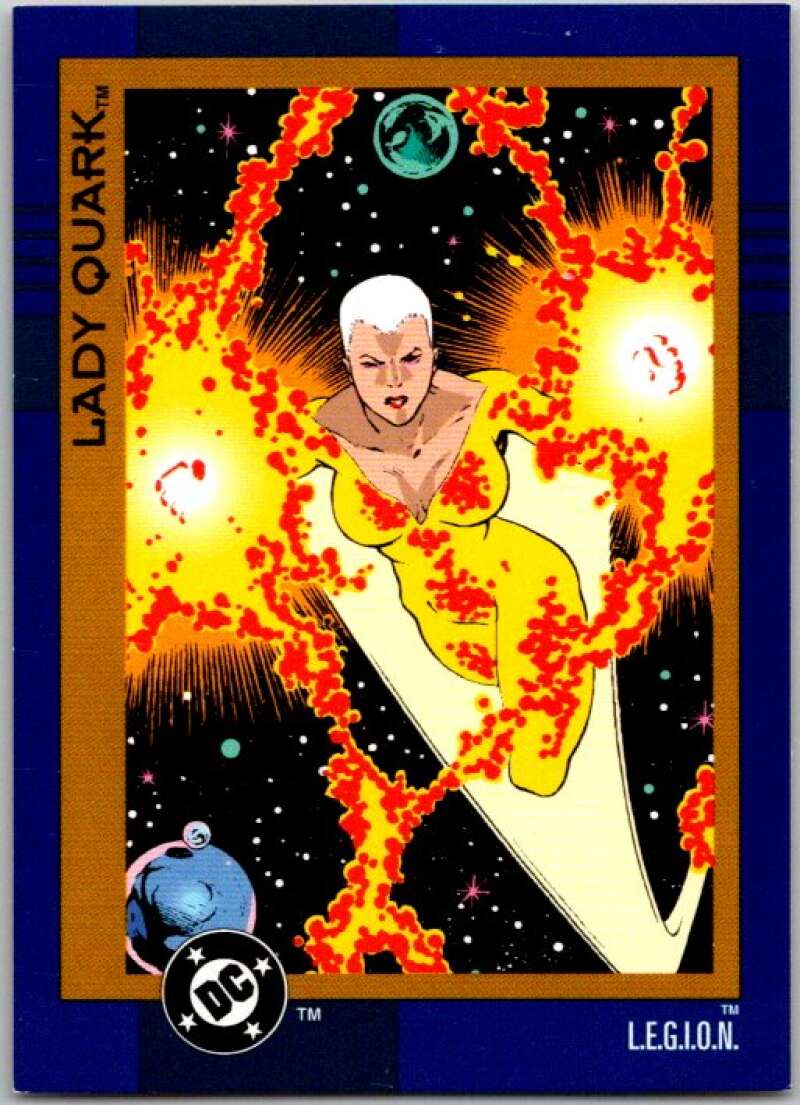 1993 SkyBox DC Comics #77 L.E.G.I.O.N. - Lady Quark  V36901