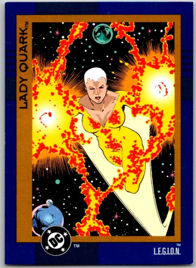 1993 SkyBox DC Comics #77 L.E.G.I.O.N. - Lady Quark  V36902
