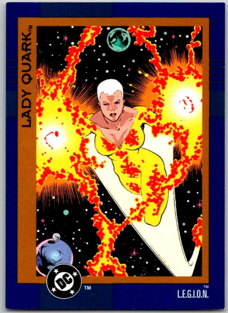 1993 SkyBox DC Comics #77 L.E.G.I.O.N. - Lady Quark  V36903