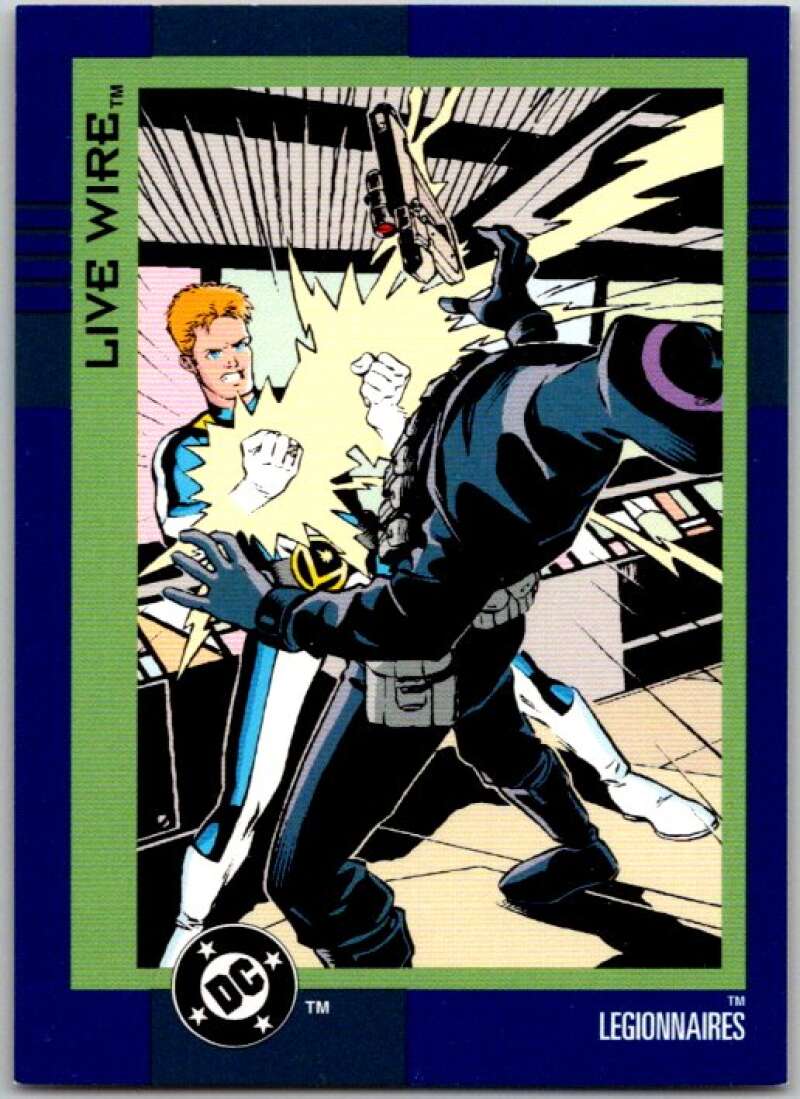 1993 SkyBox DC Comics #84 Legionnaires - Live Wire  V36906
