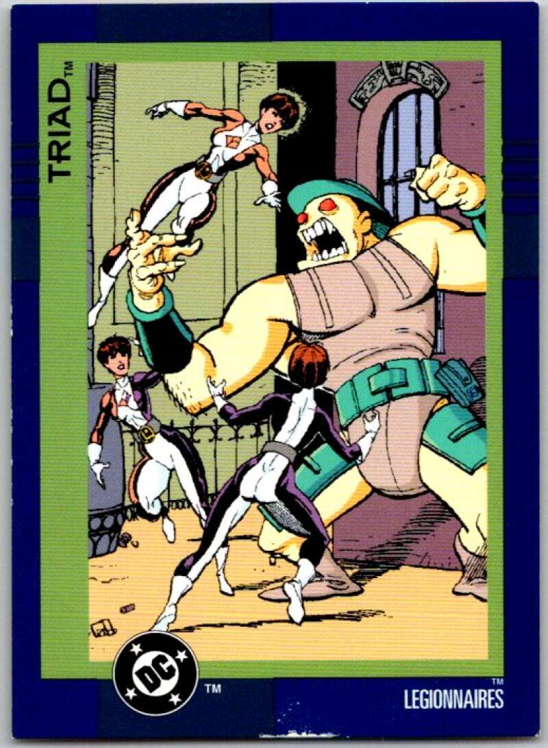 1993 SkyBox DC Comics #86 Legionnaires - Triad  V36909