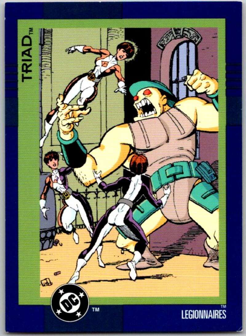 1993 SkyBox DC Comics #86 Legionnaires - Triad  V36912