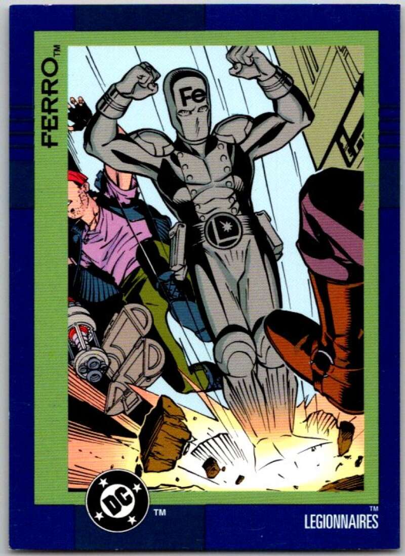 1993 SkyBox DC Comics #98 Legionnaires - Ferro  V36923