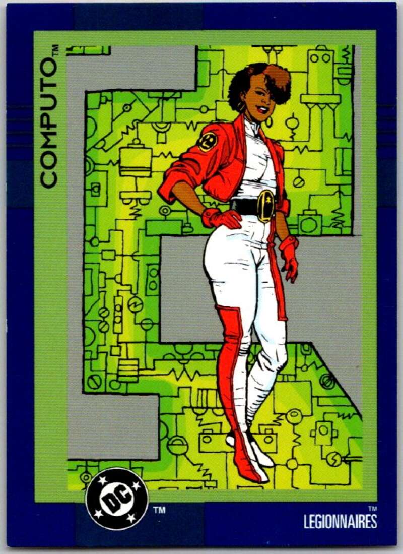 1993 SkyBox DC Comics #99 Legionnaires - Computo  V36924