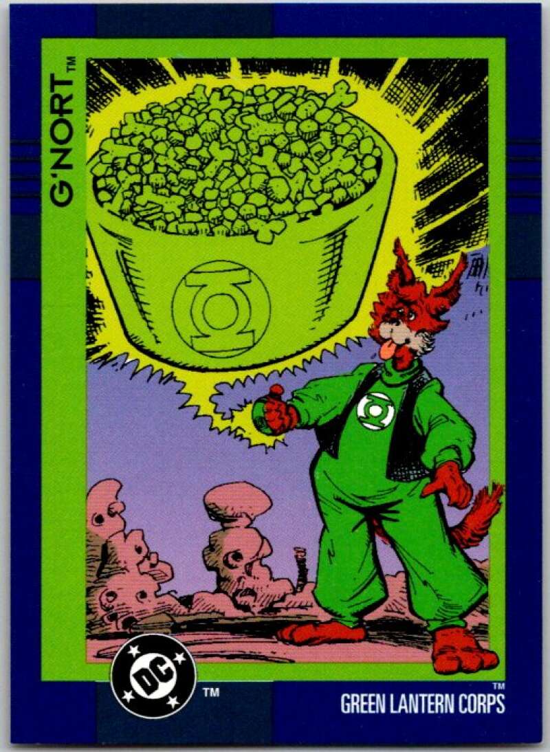 1993 SkyBox DC Comics #111  Green Lantern orps - G'Nort  V36931