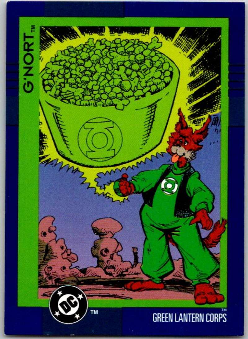1993 SkyBox DC Comics #111  Green Lantern orps - G'Nort  V36932
