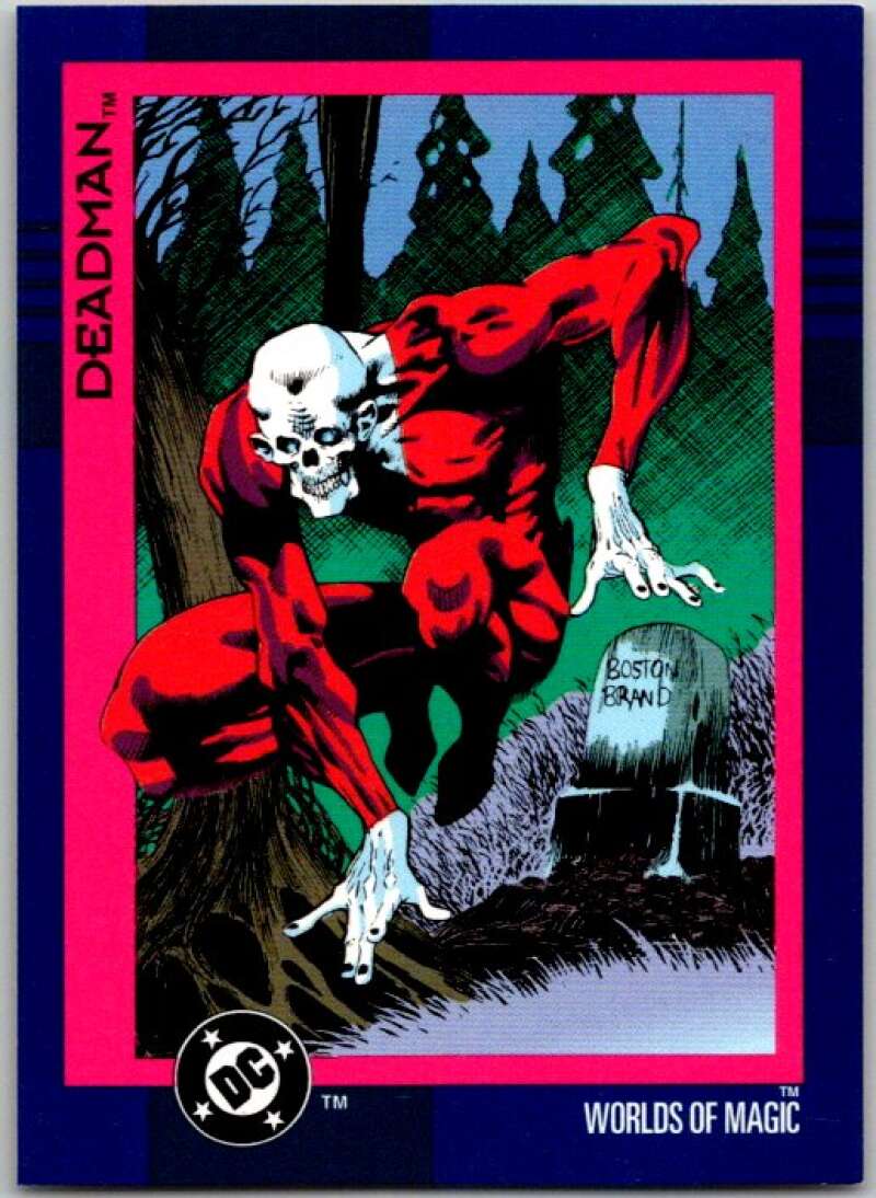 1993 SkyBox DC Comics #113 Worlds of Magic - Deadman  V36937