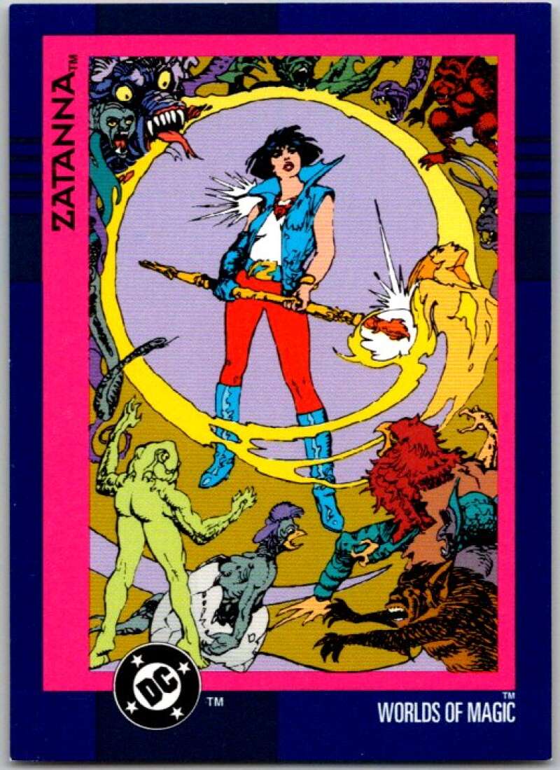 1993 SkyBox DC Comics #116 Worlds of Magic - Zatanna  V36940