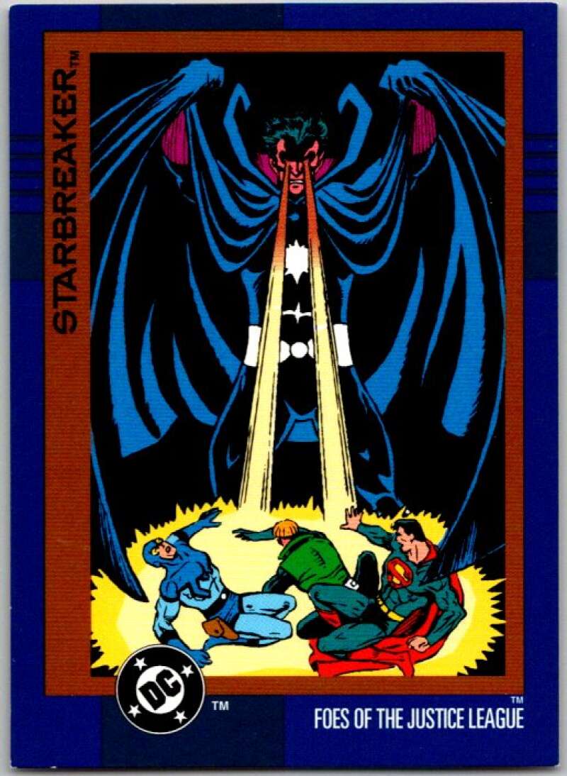 1993 SkyBox DC Comics #122 Foes of the Justice League - Sarbreaker  V36943