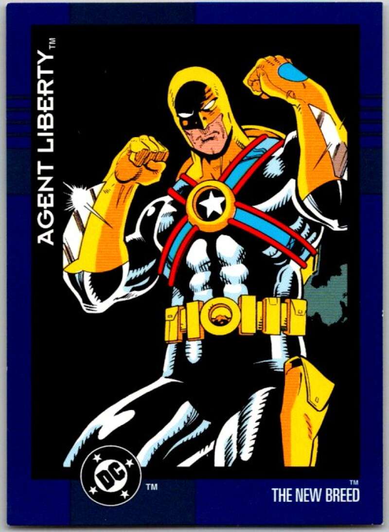 1993 SkyBox DC Comics #141 The New Breed - Agent Liberty  V36954