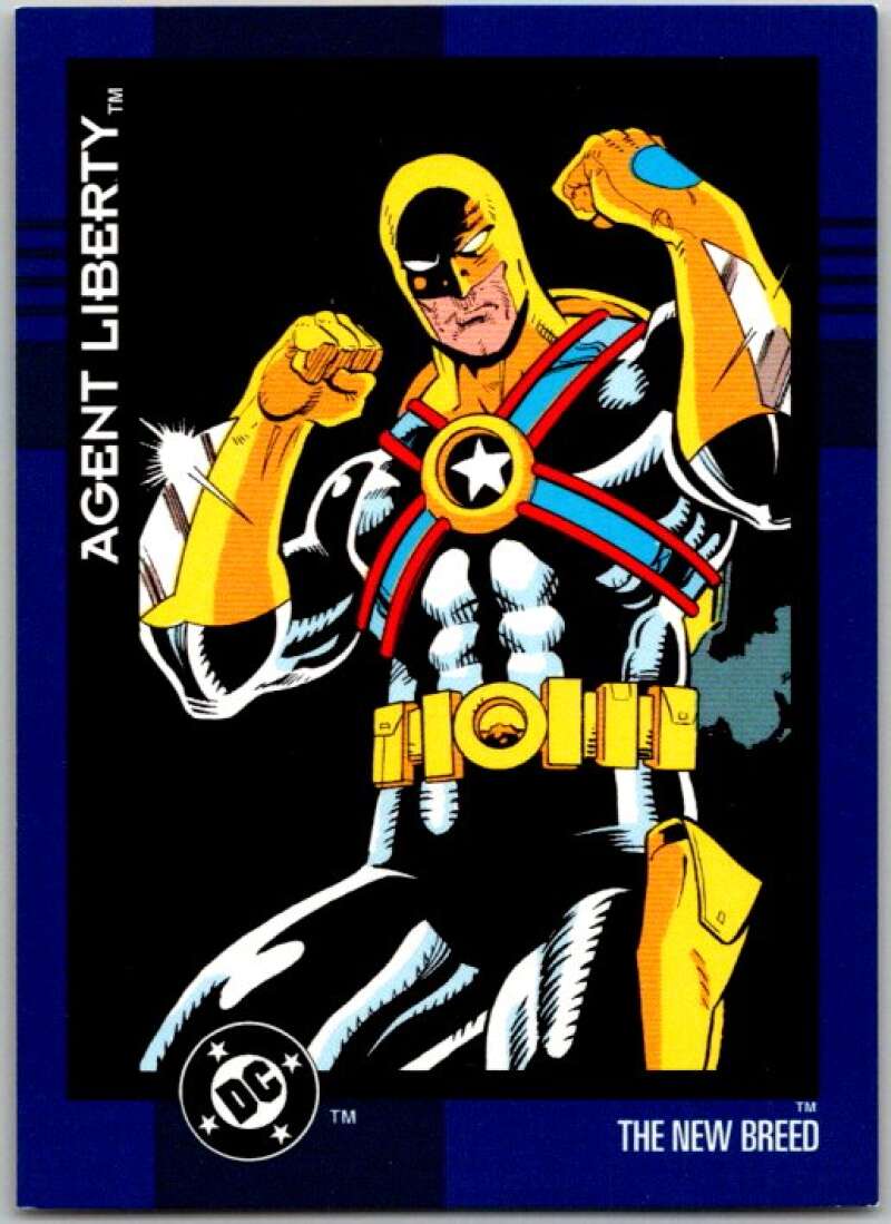 1993 SkyBox DC Comics #141 The New Breed - Agent Liberty  V36955