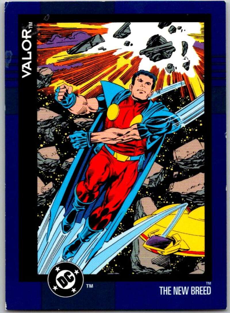 1993 SkyBox DC Comics #148 Thw New Breed - Valor  V36969