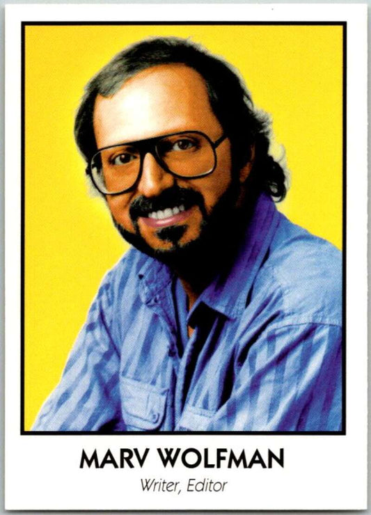 1992 Famous Comic Book Creators #33 Marv Wolfman  V36978