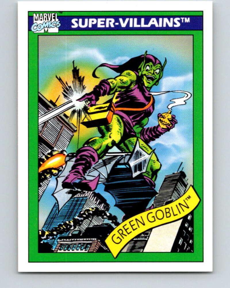 1990 Impel Marvel Universe #74 Green Goblin   V36355