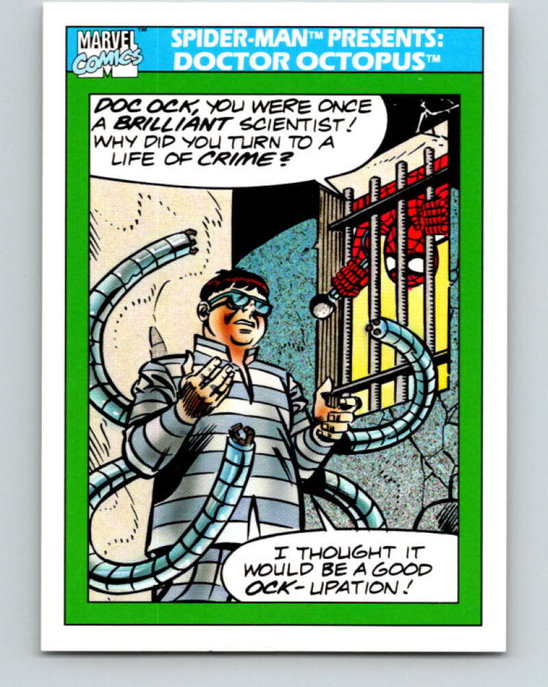 1990 Impel Marvel Universe #151 Spider-Man: Doctor Octopus   V25973