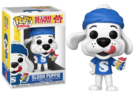 Funko Pop - 106 Ad Icons Slush Puppie - Slush Puppie Blue Vinyl Figure