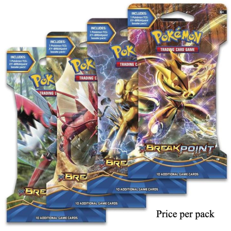 Pokemon XY - Breakpoint  Booster Sealed Card Game Pack