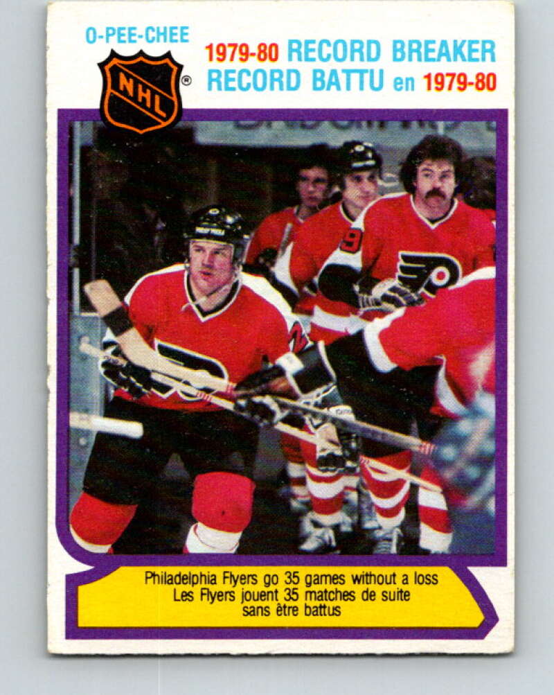 1980-81 O-Pee-Chee #1 Philadelphia Flyers RB  Philadelphia Flyers  V37006