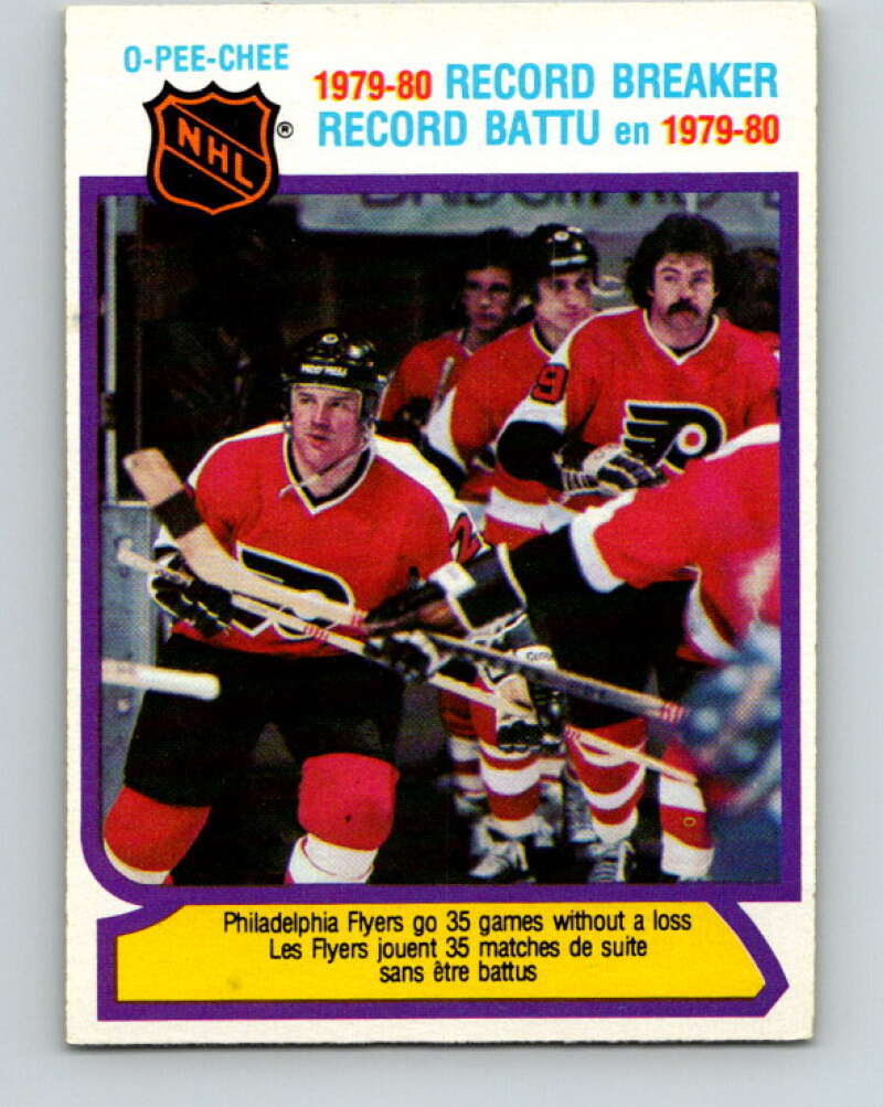 1980-81 O-Pee-Chee #1 Philadelphia Flyers RB  Philadelphia Flyers  V37019