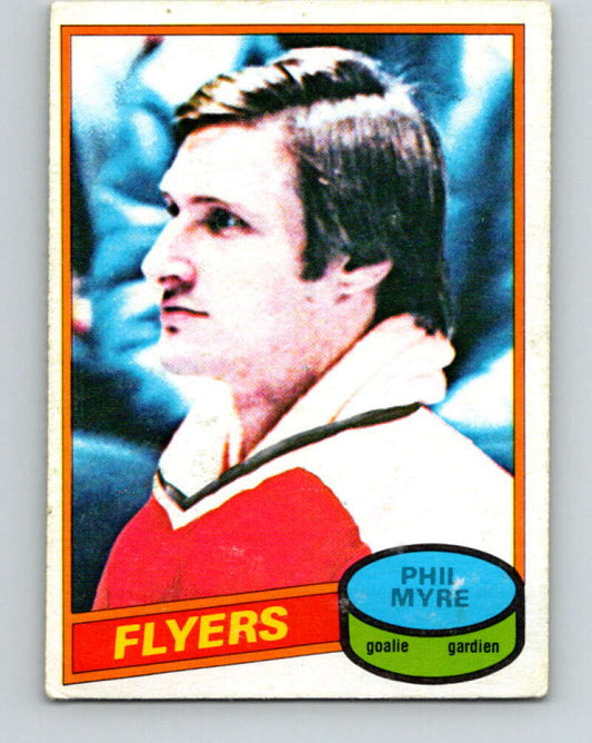 1980-81 O-Pee-Chee #8 Phil Myre  Philadelphia Flyers  V37082