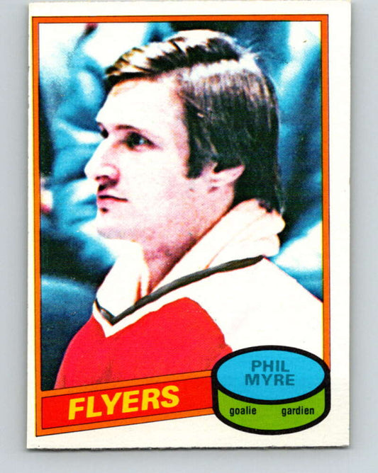 1980-81 O-Pee-Chee #8 Phil Myre  Philadelphia Flyers  V37083