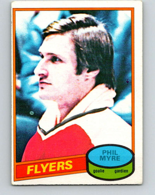 1980-81 O-Pee-Chee #8 Phil Myre  Philadelphia Flyers  V37084