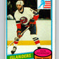 1980-81 O-Pee-Chee #9 Ken Morrow OLY  RC Rookie New York Islanders  V37085