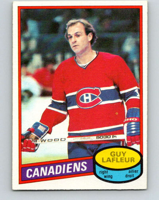 1980-81 O-Pee-Chee #10 Guy Lafleur  Montreal Canadiens  V37099