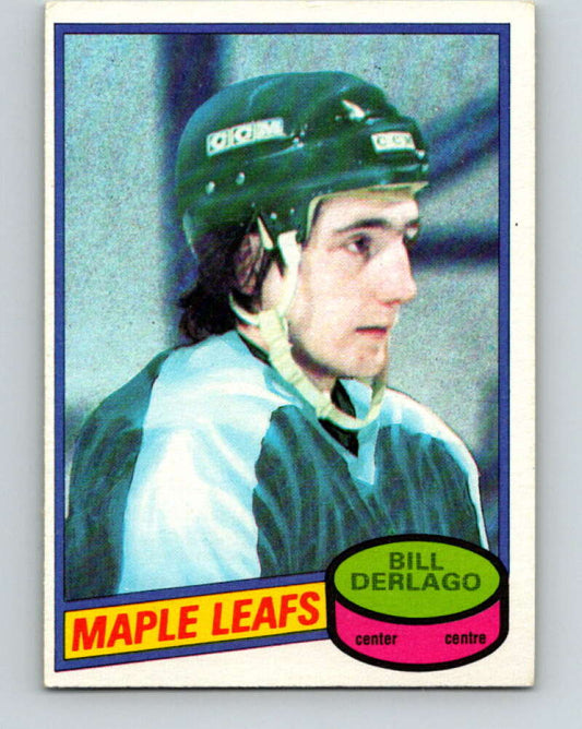 1980-81 O-Pee-Chee #11 Bill Derlago  RC Rookie Toronto Maple Leafs  V37108