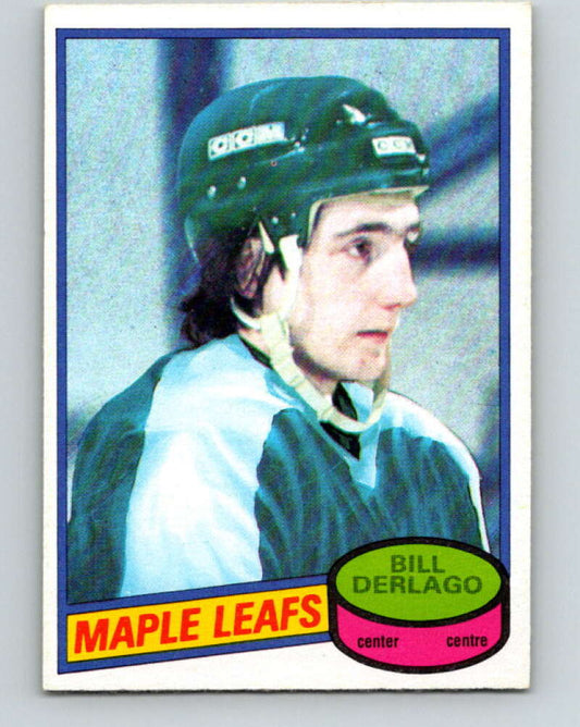 1980-81 O-Pee-Chee #11 Bill Derlago  RC Rookie Toronto Maple Leafs  V37111