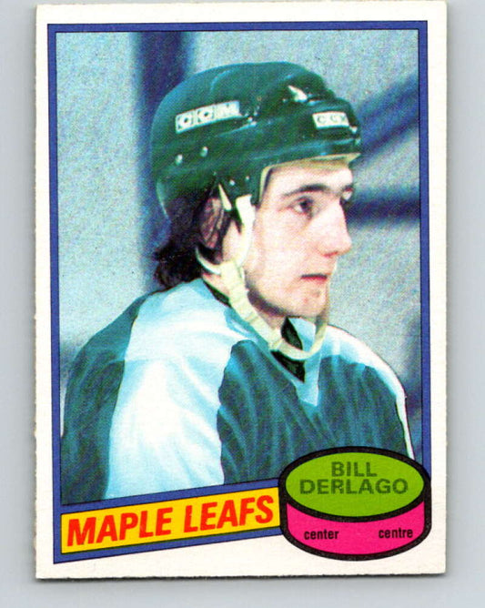 1980-81 O-Pee-Chee #11 Bill Derlago  RC Rookie Toronto Maple Leafs  V37112