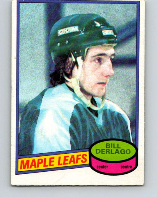 1980-81 O-Pee-Chee #11 Bill Derlago  RC Rookie Toronto Maple Leafs  V37113