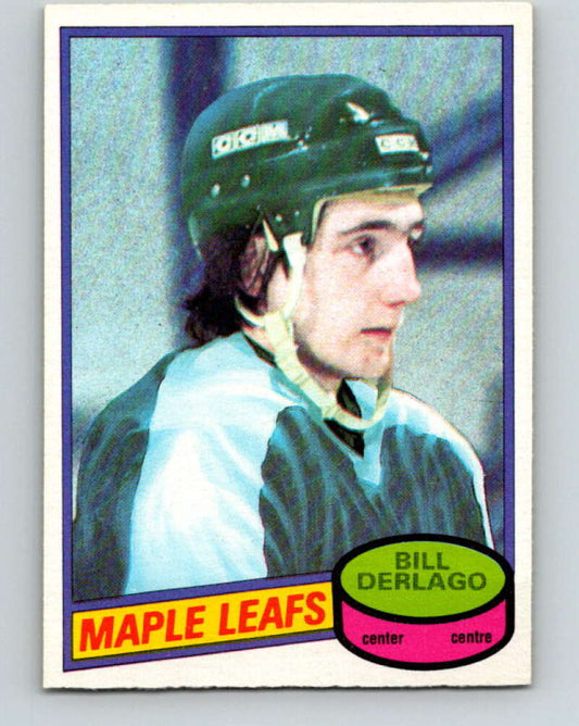 1980-81 O-Pee-Chee #11 Bill Derlago  RC Rookie Toronto Maple Leafs  V37117