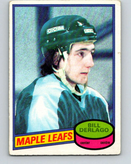 1980-81 O-Pee-Chee #11 Bill Derlago  RC Rookie Toronto Maple Leafs  V37120