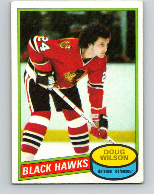 1980-81 O-Pee-Chee #12 Doug Wilson  Chicago Blackhawks  V37129