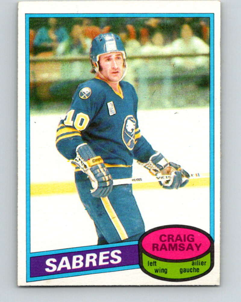 1980-81 O-Pee-Chee #13 Craig Ramsay  Buffalo Sabres  V37131