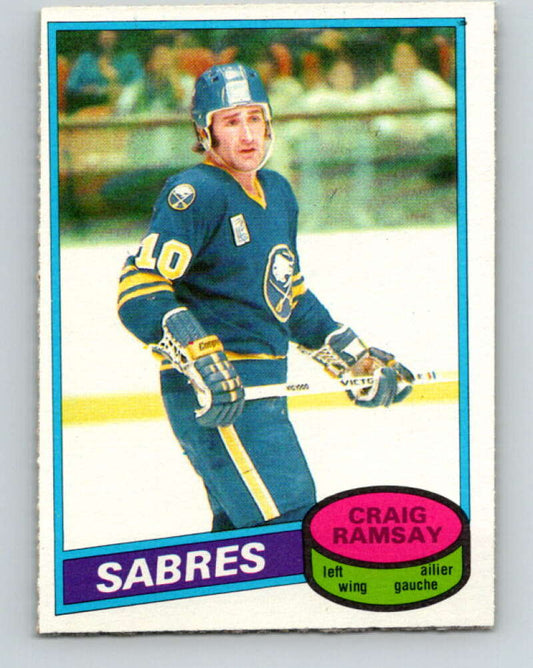 1980-81 O-Pee-Chee #13 Craig Ramsay  Buffalo Sabres  V37132