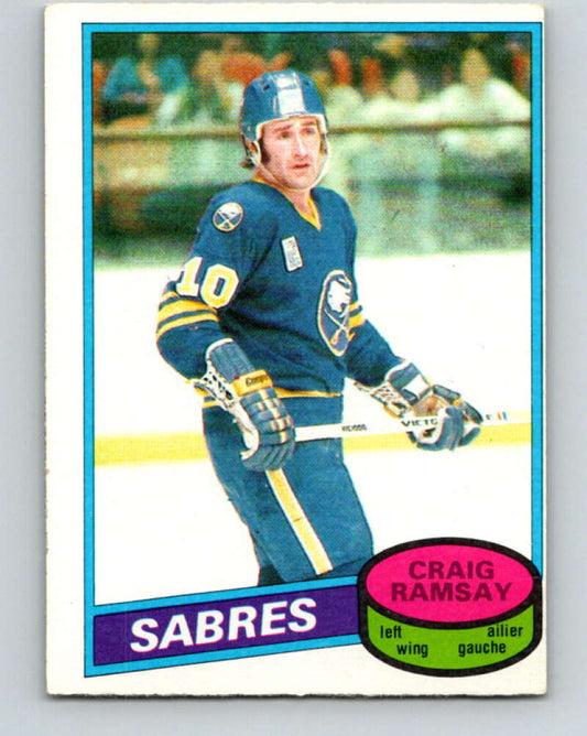 1980-81 O-Pee-Chee #13 Craig Ramsay  Buffalo Sabres  V37135