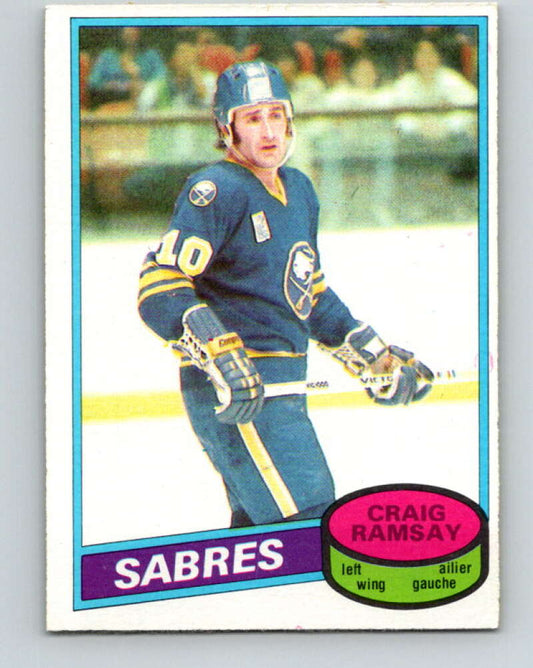 1980-81 O-Pee-Chee #13 Craig Ramsay  Buffalo Sabres  V37136