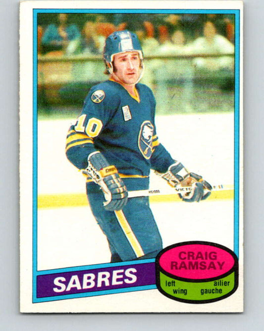1980-81 O-Pee-Chee #13 Craig Ramsay  Buffalo Sabres  V37139