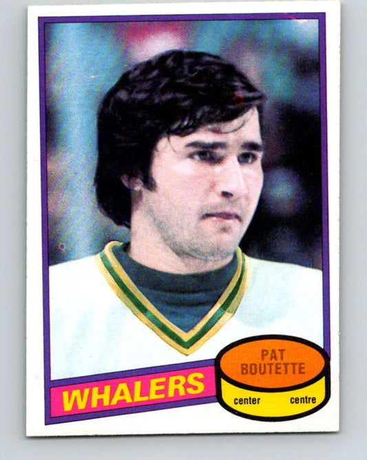1980-81 O-Pee-Chee #14 Pat Boutette  Hartford Whalers  V37141
